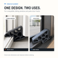 🎯🛍️ -55% ! 🏠Butée de Porte Secure Track – Blocage Sécurisé, Compact & Anti-Chocs