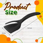 🍳✨ PROMO FLASH 55% ! Pince-Spatule 2 en 1 pour Cuisine – Embouts en Silicone Alimentaire, Antiadhésif, Résistant à la Chaleur, Poignée Longue Confy ✨