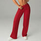 🎁2026 Nouveautés 50 % DE RÉDUCTION👖50 000+ VENDUS💕Pantalon droit ample uni pour femme
