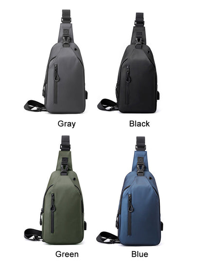 🎒 54% DE RÉDUCTION ! 🛡️ Sac de Poitrine en Oxford – Léger, Multi-poches & Pour Randonnée & Voyage ✨