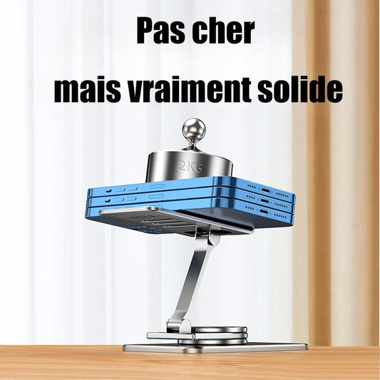 💥Vente à perte !🔥Support anti-basculement pour tablette et téléphone - Rotation à 360 degrés