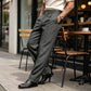 👖 60% DE RÉDUCTION ! ✨ Pantalon Ample à Pinces Décontracté pour Homme – Coupe Élégante, Confortable & Look Polyvalent 🔷