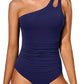 🏖LAST DAY SPECIAL PRICE!💖One Shoulder One Piece Swimsuit for Women👙