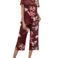 ⏳Limited time 50% discount💥Ensemble de vêtements de nuit Top et pantalon imprimés pour femmes
