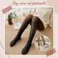 Collants d'hiver chauds et semi-transparents en peluche