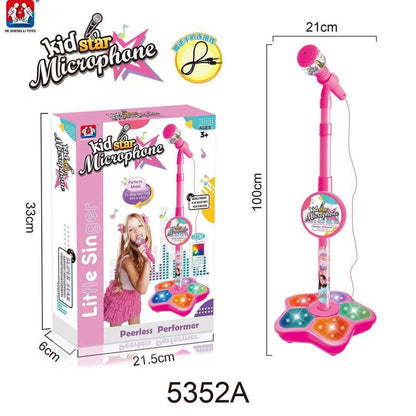 🔥 Offre spéciale Noël : 60 % de réduction ! Microphone karaoké pour enfants avec lumières et lecteur de musique – Le cadeau parfait pour les futures stars 🎤✨👧
