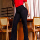🔥 52% de réduction ! ⏰ Jean Évasé Taille Haute en Stretch – Silhouette Allongée, Confort Extensible & Look Élégant Toute la Journée 👖✨