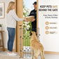 🐾🛒 -56% ! 🚪Borrière de Sécurité pour Animaux de Compagnie – Extensible, Pliable & Installation sans Perçage
