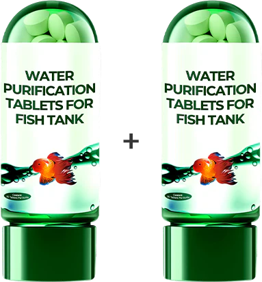 💎 1 ACHETÉS, 1 GRATUITS ! 💎 🐠Comprimés Nettoyant Aquarium Multi-fonctions 2026 – Eau Cristalline en Minutes, Sûrs pour Poissons & Plantes