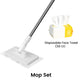 🔥 55 %  DE RÉDUCTION !! ✨🧹Serpillère Réutilisable – Pince Biomimétique Auto-Serrante, Manche Télescopique 100 cm, Rotation 360° & Écologique (Multi-Surfaces) !🧼