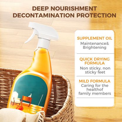 🪵 53% DE RÉDUCTION ! ✨ Spray nettoyant et lustrant efficace pour le bois – Nettoyer, nourrir & faire briller – sans traces, protège et ravive toutes les surfaces en bois 🌿