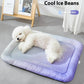 🐾 57% DE RÉDUCTION ❄️ Tapis rafraîchissant chien chat "Ice Silk" – Absorption chaleur supérieure & rembourrage PP nuage – Antidérapant, facile à laver, 3 coloris, S à XL – fraîcheur pour vos animaux tout l’été ☀️🐶🐱