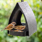 📢 55 % de réduction ⏰ Mangeoire suspendue pour oiseaux avec toit – Observation facile, nourriture protégée & design durable ! 🐦🌧️