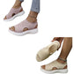👡52 % DE RÉDUCTION EN CE MOMENT ! 💐 Sandales à semelle compensée en tricot respirant pour femme – Tige en tricot aéré, semelle rembourrée et chaussures d'été légères et confortables ✨