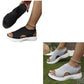 👡52 % DE RÉDUCTION EN CE MOMENT ! 💐 Sandales à semelle compensée en tricot respirant pour femme – Tige en tricot aéré, semelle rembourrée et chaussures d'été légères et confortables ✨