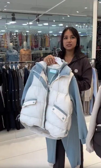 🎁Livraison Gratuite🚀NOUVELLE COLLECTION AUTOMNE-HIVER AVEC GILET + SWEATSHIRT + PANTALON CASUAL