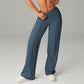 🎁2026 Nouveautés 50 % DE RÉDUCTION👖50 000+ VENDUS💕Pantalon droit ample uni pour femme