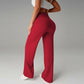 🎁2026 Nouveautés 50 % DE RÉDUCTION👖50 000+ VENDUS💕Pantalon droit ample uni pour femme