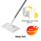 🔥 55 %  DE RÉDUCTION !! ✨🧹Serpillère Réutilisable – Pince Biomimétique Auto-Serrante, Manche Télescopique 100 cm, Rotation 360° & Écologique (Multi-Surfaces) !🧼