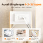 🔥 55 %  DE RÉDUCTION !! ✨🧹Serpillère Réutilisable – Pince Biomimétique Auto-Serrante, Manche Télescopique 100 cm, Rotation 360° & Écologique (Multi-Surfaces) !🧼