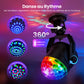🔥 -50% POUR UNE DURÉE LIMITÉE ! Boule disco LED rotative – Effet RGB stroboscopique, branchement E27 instantané, consommation ultra-faible (1W) !