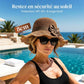 👒✨54 % de réduction🔥Chapeau de soleil élégant en paille tressée avec un nœud