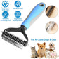 💐56% DE RÉDUCTION🐩Peigne démêlage pour chiens/chats – Poils longs & courts efficace 🌀