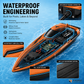 🎮PROMO FLASH 50%🚢Bateau Radiocommandé Haute Vitesse 2.4GHz – Double Moteur, Coque Étanche, 2 Couleurs, 27cm, Parfait pour Piscine & Lac⚡
