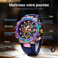 🔥💎Offre spéciale anniversaire : 60 % de réduction💎❤️ Montre à quartz pour homme, style punk coloré