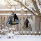 📢 55 % de réduction ⏰ Mangeoire suspendue pour oiseaux avec toit – Observation facile, nourriture protégée & design durable ! 🐦🌧️