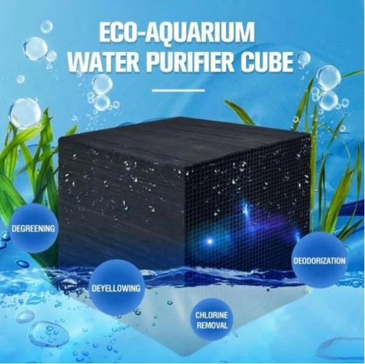 Cube purificateur d'eau pour aquarium💦2024 Nouvelle mise à niveau