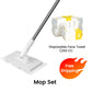 🔥 55 %  DE RÉDUCTION !! ✨🧹Serpillère Réutilisable – Pince Biomimétique Auto-Serrante, Manche Télescopique 100 cm, Rotation 360° & Écologique (Multi-Surfaces) !🧼