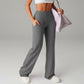 🎁2026 Nouveautés 50 % DE RÉDUCTION👖50 000+ VENDUS💕Pantalon droit ample uni pour femme