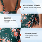 ⏳👙 PROMO LIMITÉE 55% ! Maillot de Bain Une Pièce Femme avec Jupe Nouée & Short Intégré – Taille Haute Effet Ventre Plat, Bretelles Réglables, Coussinets Amovibles, Parfait pour Plage & Piscine 🌊