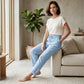 🎁 60% DE RÉDUCTION ! 👖🌿 Pantalon Décontracté en Coton et Lin pour Femme – Élégant, Respirant & Polyvalent ✨☀️