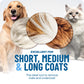 💐56% DE RÉDUCTION🐩Peigne démêlage pour chiens/chats – Poils longs & courts efficace 🌀