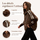 🧥 60% DE RÉDUCTION! ✨ Manteau Décontracté à Capuche Zippé en Peluche pour Femme - Doublure Polaire avec Poche Cachée pour un Style Confortable et Chaud ❄️🛍️