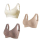 💕53% DE RÉDUCTION ! 💐Soutien-gorge sans coutures à rayures subtiles avec soutien en W – Confort et style !