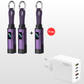 💐50% DE RÉDUCTION ! 🔌 Câble de charge 4 en 1 avec affichage numérique et anneau porte-clés – charge rapide, résistant aux nœuds et compact ⚡🔑【Offre Limitée】