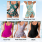⏳👙 PROMO LIMITÉE 55% ! Maillot de Bain Une Pièce Femme avec Jupe Nouée & Short Intégré – Taille Haute Effet Ventre Plat, Bretelles Réglables, Coussinets Amovibles, Parfait pour Plage & Piscine 🌊