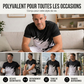 👔💼 PROMO -60% ! Portefeuille Long Slim Homme – Design Ultra-Fin Élégant, Grande Capacité Multi-Compartiments, Cuir Premium, Cadeau Idéal · 2 Coloris Noir & Café ✨