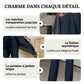 💎 53% DE RÉDUCTION ! 💎 Deux-pièces Femme – Top Asymétrique Élégant & Pantalon à Jambes Larges, Tissu Doux et Respirant pour Printemps & Vacances 🌸👗