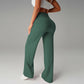 🎁2026 Nouveautés 50 % DE RÉDUCTION👖50 000+ VENDUS💕Pantalon droit ample uni pour femme