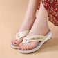 🎁2025 Nouveau design de la forme ouverte✨🩴Sandales tongs rembourrées pour femmes