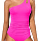 🏖LAST DAY SPECIAL PRICE!💖One Shoulder One Piece Swimsuit for Women👙