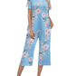 ⏳Limited time 50% discount💥Ensemble de vêtements de nuit Top et pantalon imprimés pour femmes