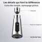 Rallonge de robinet anti-éclaboussures avec 9 joints pour évier de cuisine et de salle de bain