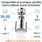 Rallonge de robinet anti-éclaboussures avec 9 joints pour évier de cuisine et de salle de bain