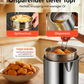 🍳 57% RABATT! 🍟 Multifunktionale Fritteuse aus Edelstahl 304 – Robust, hitzebeständig & vielseitig – Ideal für knuspriges Frittieren zu Hause ✨