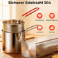 🍳 57% RABATT! 🍟 Multifunktionale Fritteuse aus Edelstahl 304 – Robust, hitzebeständig & vielseitig – Ideal für knuspriges Frittieren zu Hause ✨